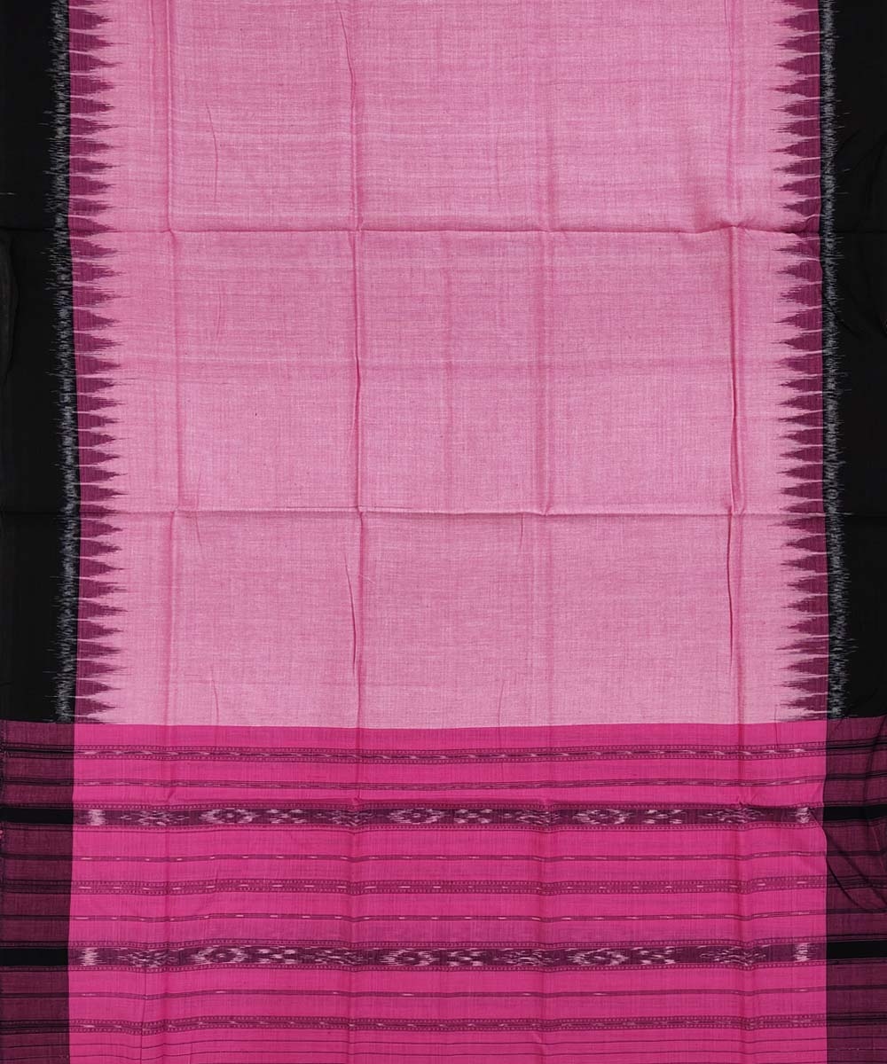 Pink Nuapatna Handwoven Single Ikat Suit Set Image 4