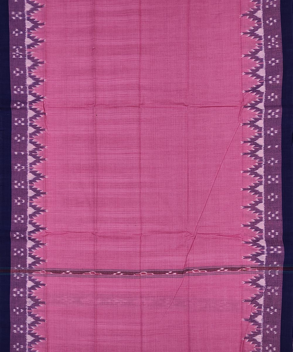 Pink Sambalpuri Handwoven Cotton Gamuchha Image 3