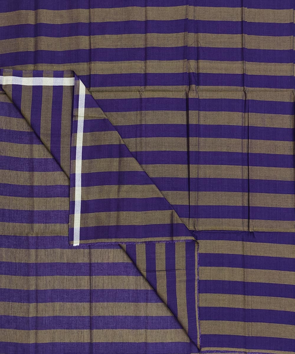 Violet Sambalpuri Handwoven Cotton Lugi Image 1