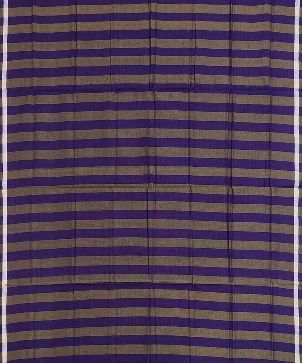 Violet Sambalpuri Handwoven Cotton Lungi Image 3