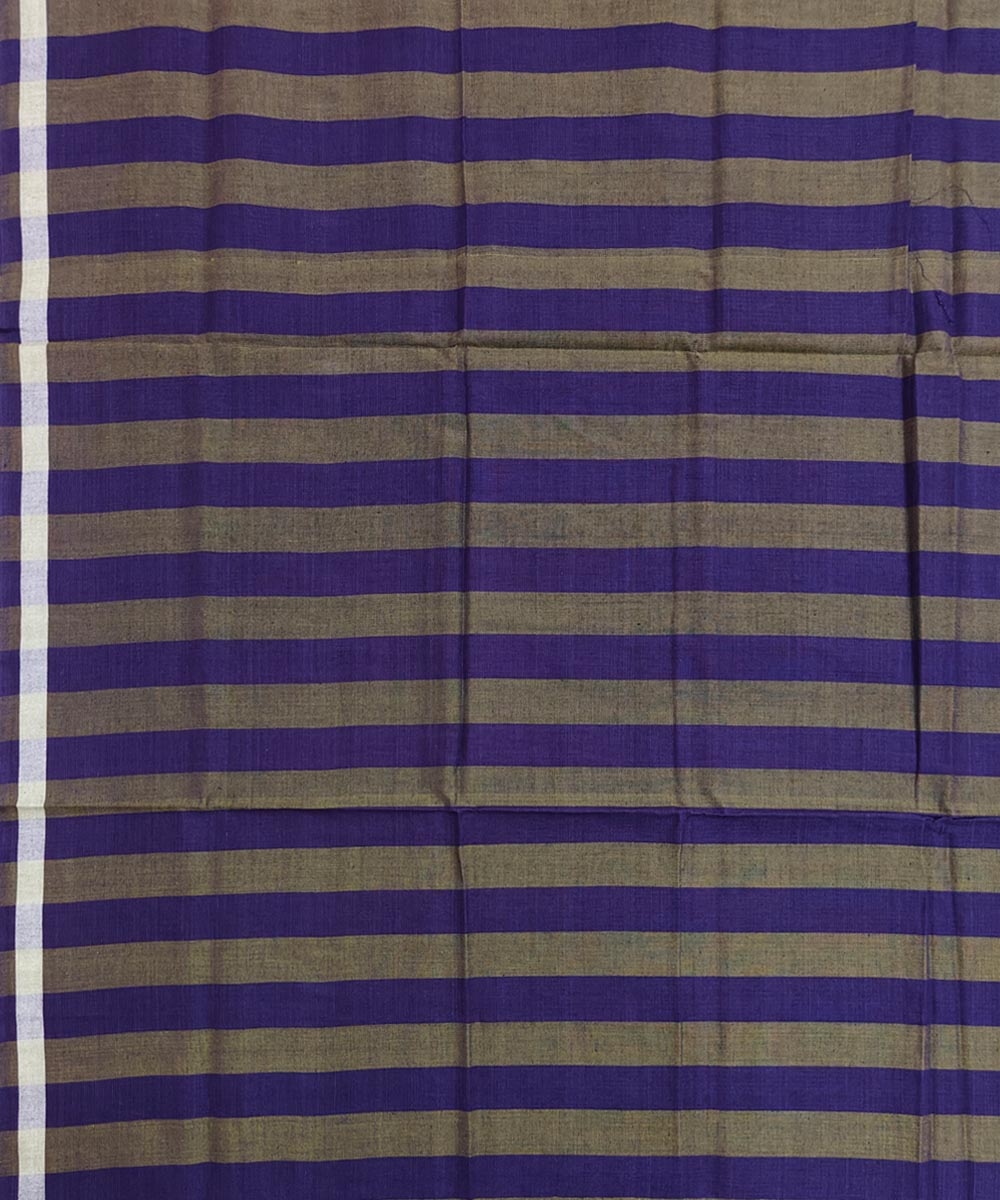 Violet Sambalpuri Handwoven Cotton Lungi Image 4