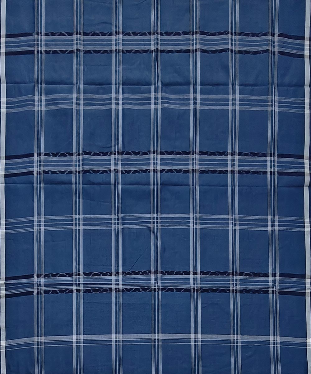 Gray Sambalpuri Handwoven Cotton Lungi Image 3
