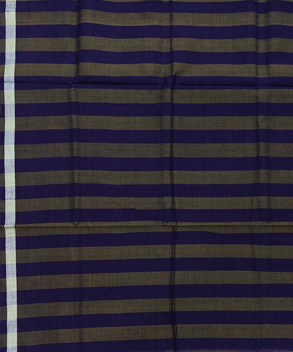 Olive Sambalpuri Handwoven Cotton Lungi Image 4