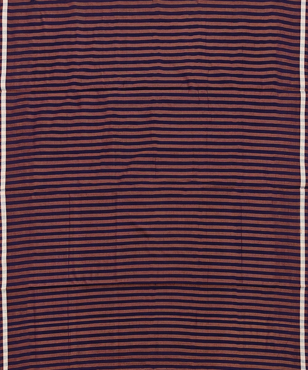 Brown Sambalpuri Handwoven Cotton Lungi Image 3