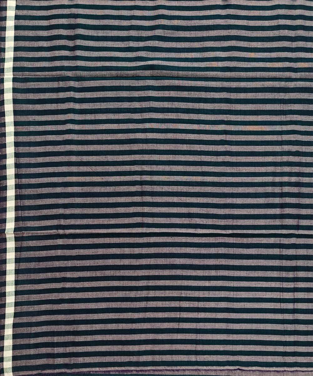 Green Sambalpuri Handwoven Cotton Lungi Image 4