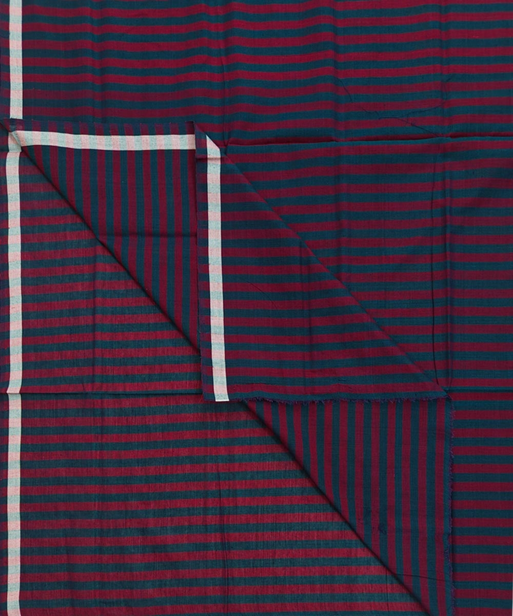 Maroon Sambalpuri Handwoven Cotton Lungi Image 1