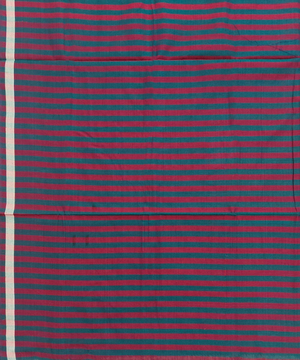 Maroon Sambalpuri Handwoven Cotton Lungi Image 4