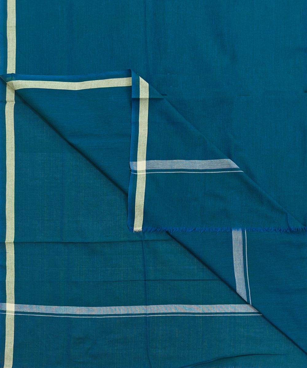 Green Sambalpuri Handwoven Cotton Lungi Image 1
