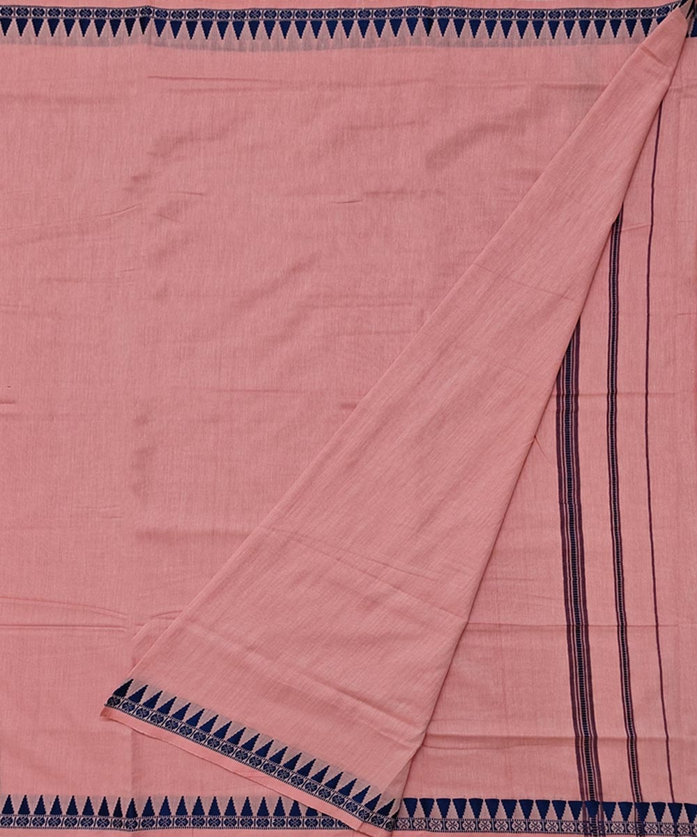 Pink Sambalpuri Handwoven Cotton Joda Image 2