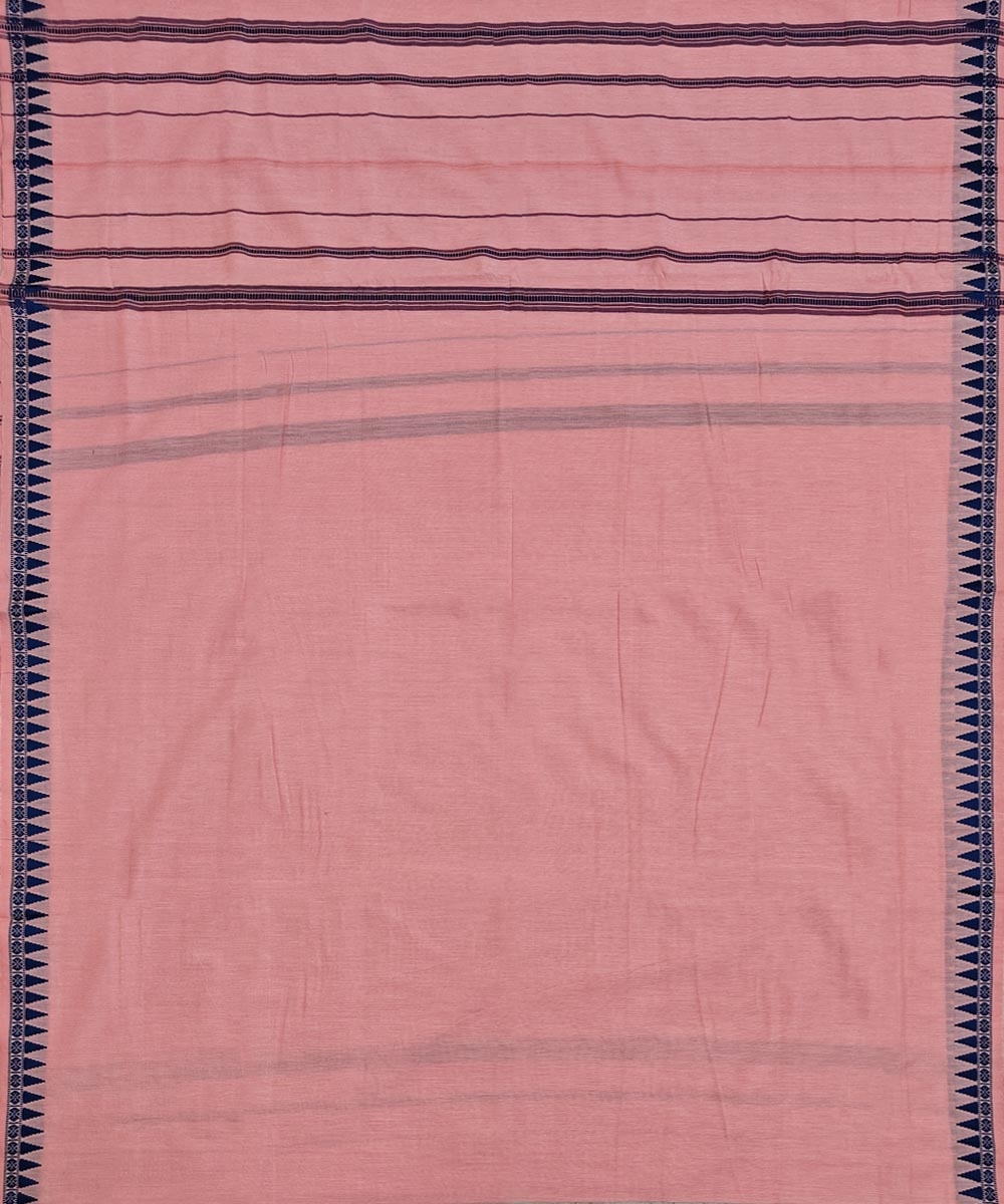 Pink Sambalpuri Handwoven Cotton Joda Image 4