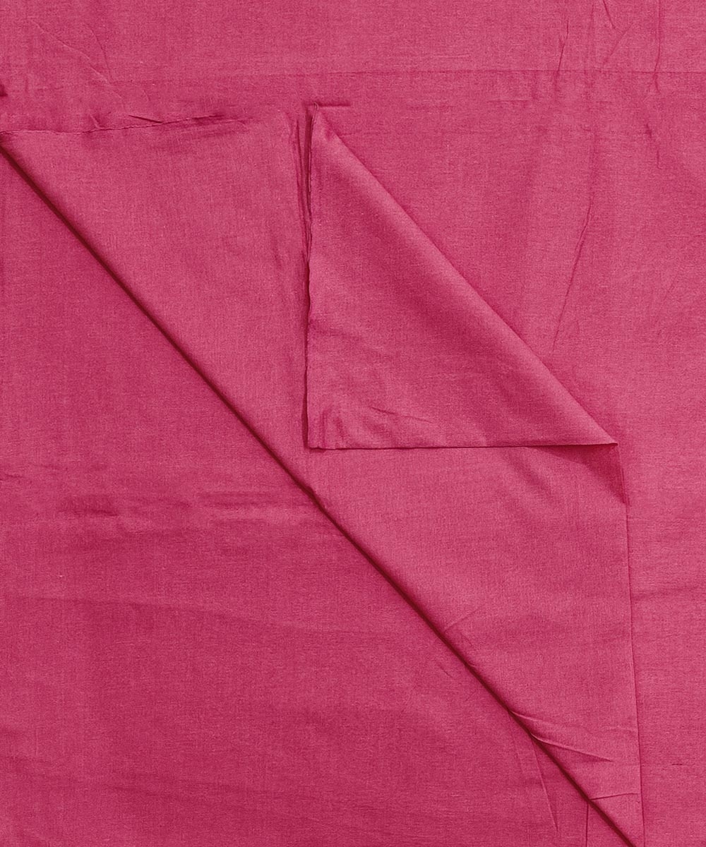 Pink Sambalpuri Handwoven Single Ikat Shirting Materials Image 2