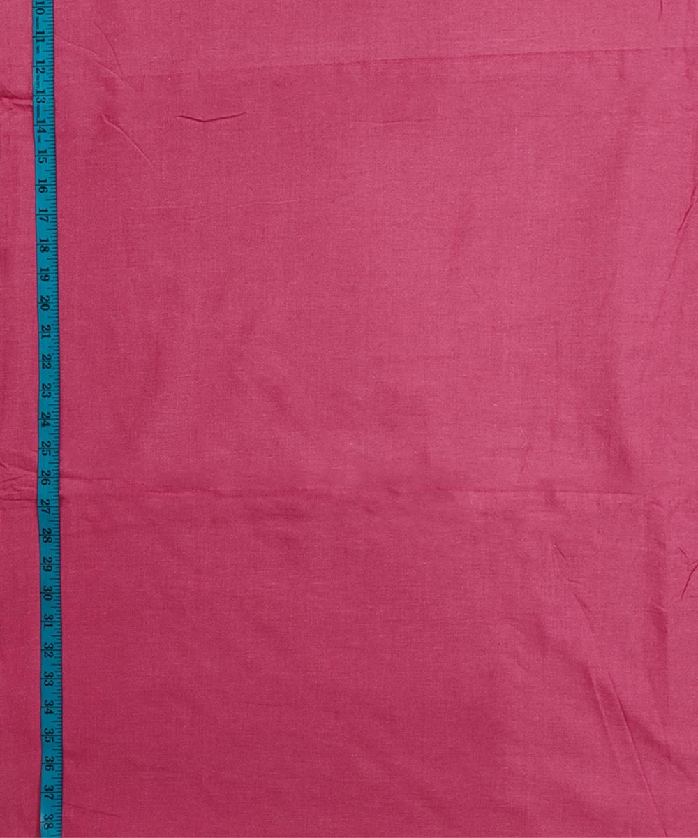 Pink Sambalpuri Handwoven Single Ikat Shirting Materials Image 3