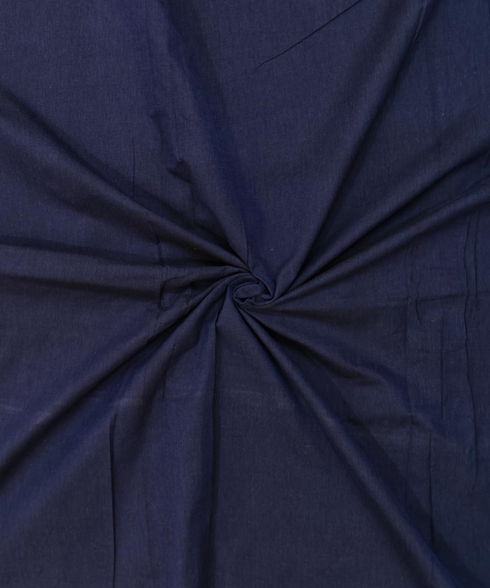 Blue Sambalpuri Handwoven Single Ikat Shirting Materials Image 1