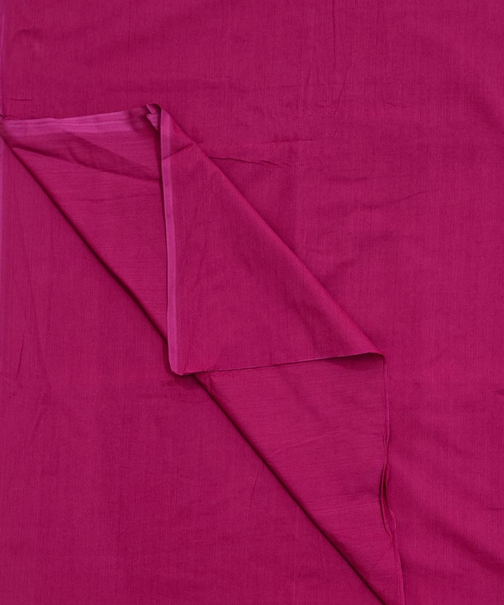 Majenta Sambalpuri Handwoven Single Ikat Shirting Materials Image 2