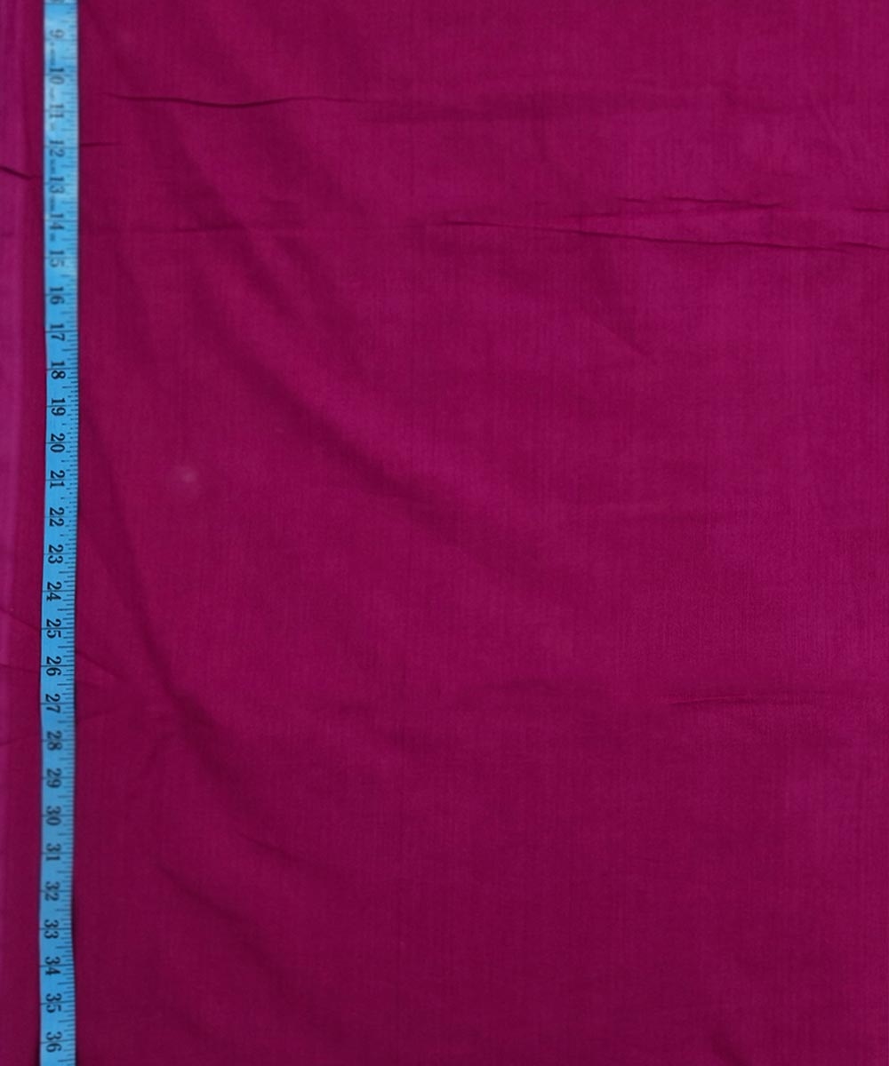 Majenta Sambalpuri Handwoven Single Ikat Shirting Materials Image 3