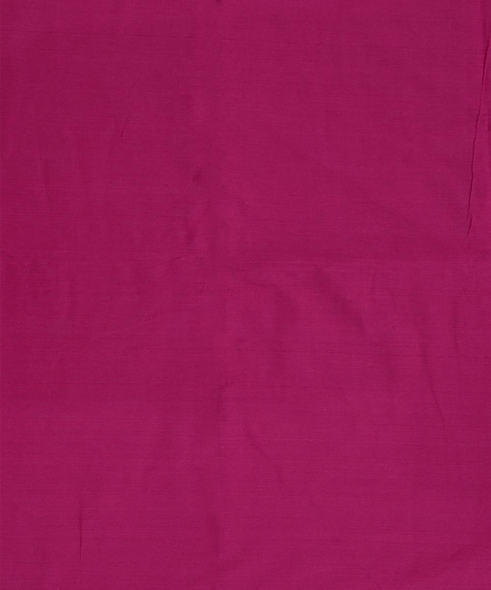 Majenta Sambalpuri Handwoven Single Ikat Shirting Materials Image 4