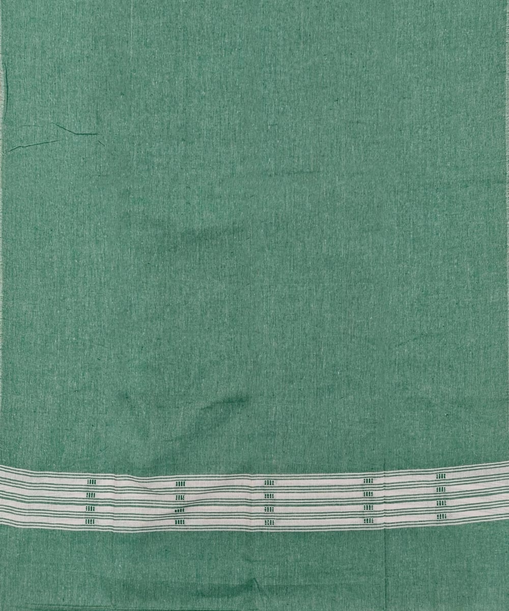 Green Sambalpuri Handwoven Ikat Suit Set Image 4