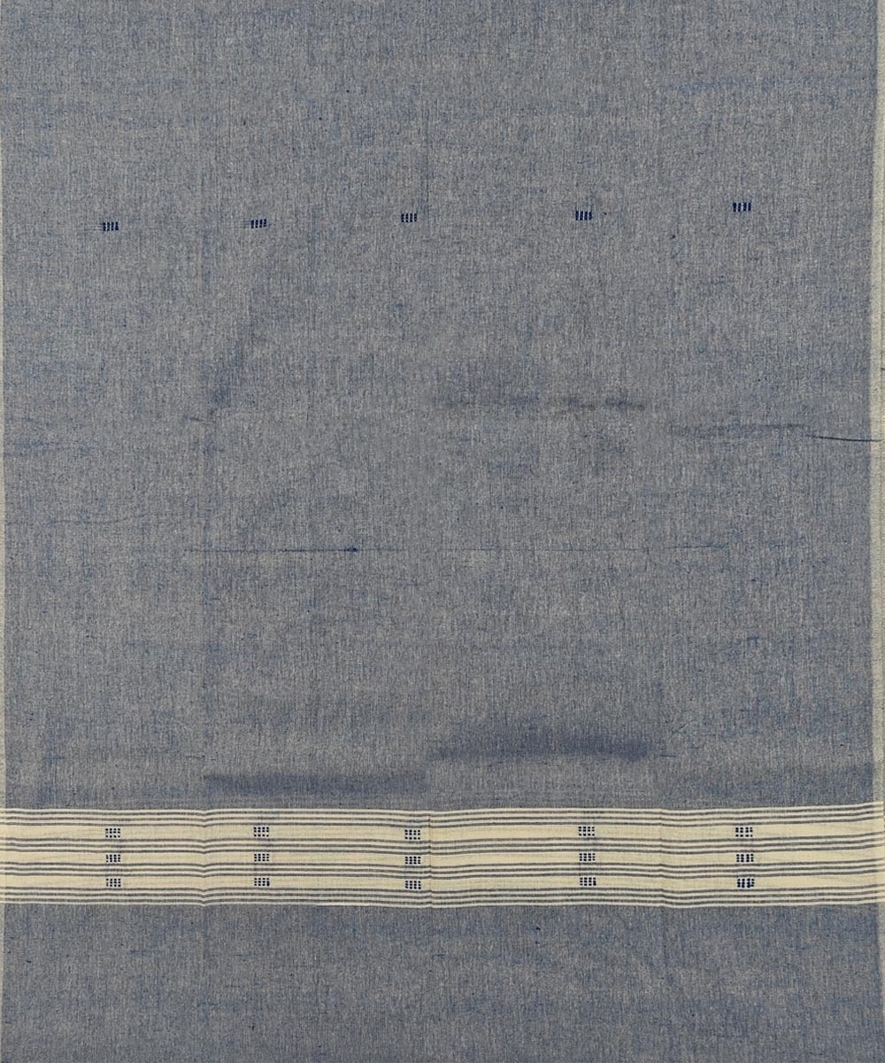 Blue Sambalpuri Handwoven Ikat Suit Set Image 4