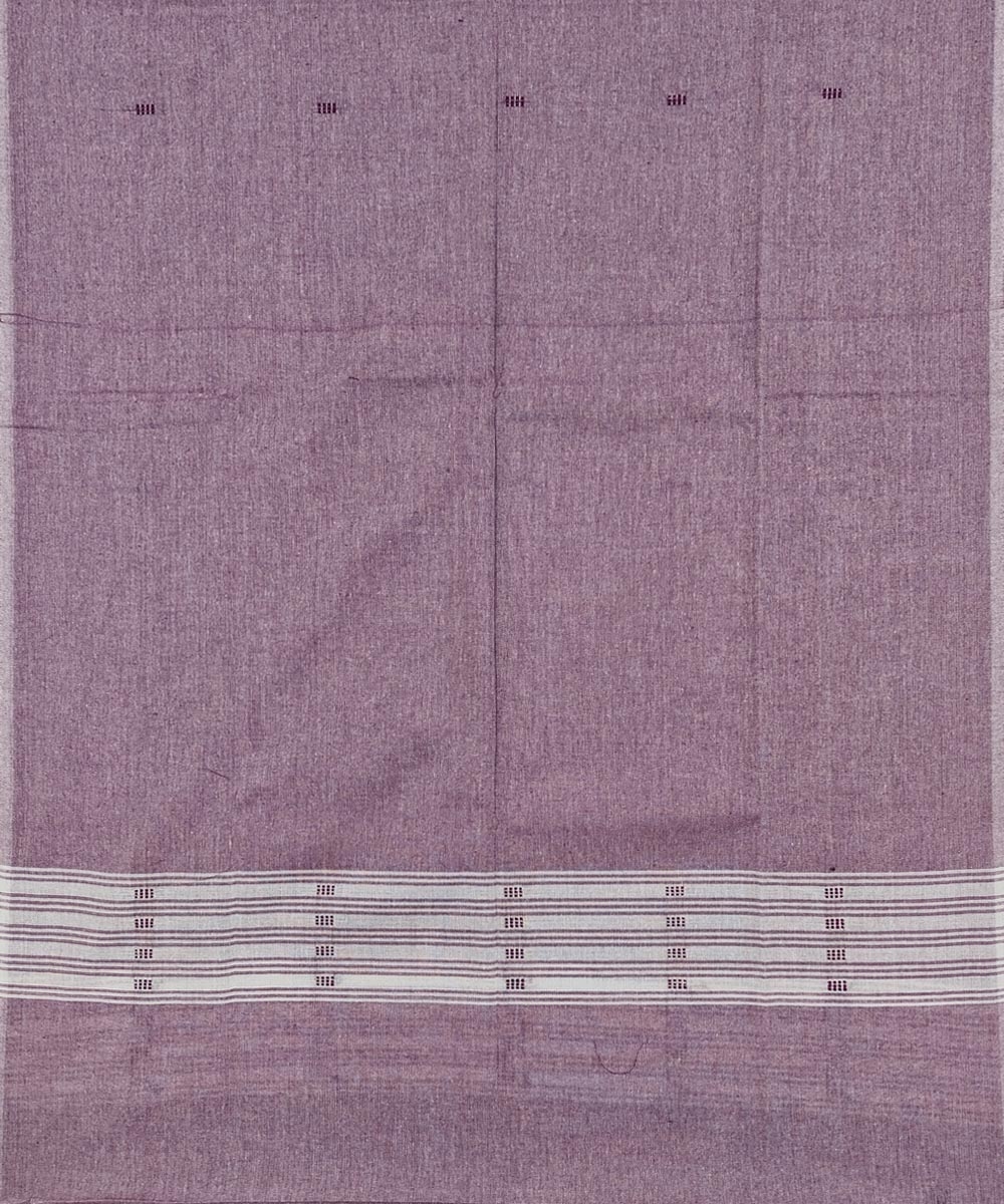 Purple Sambalpuri Handwoven Ikat Suit Set Image 4