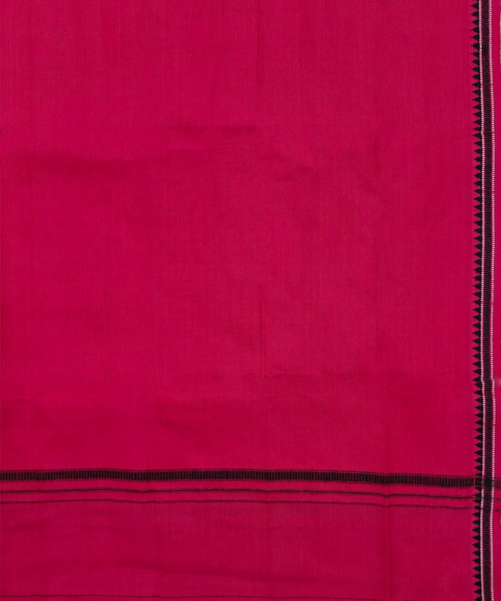 Pink Sambalpuri Handwoven Cotton Gamuchha Image 4