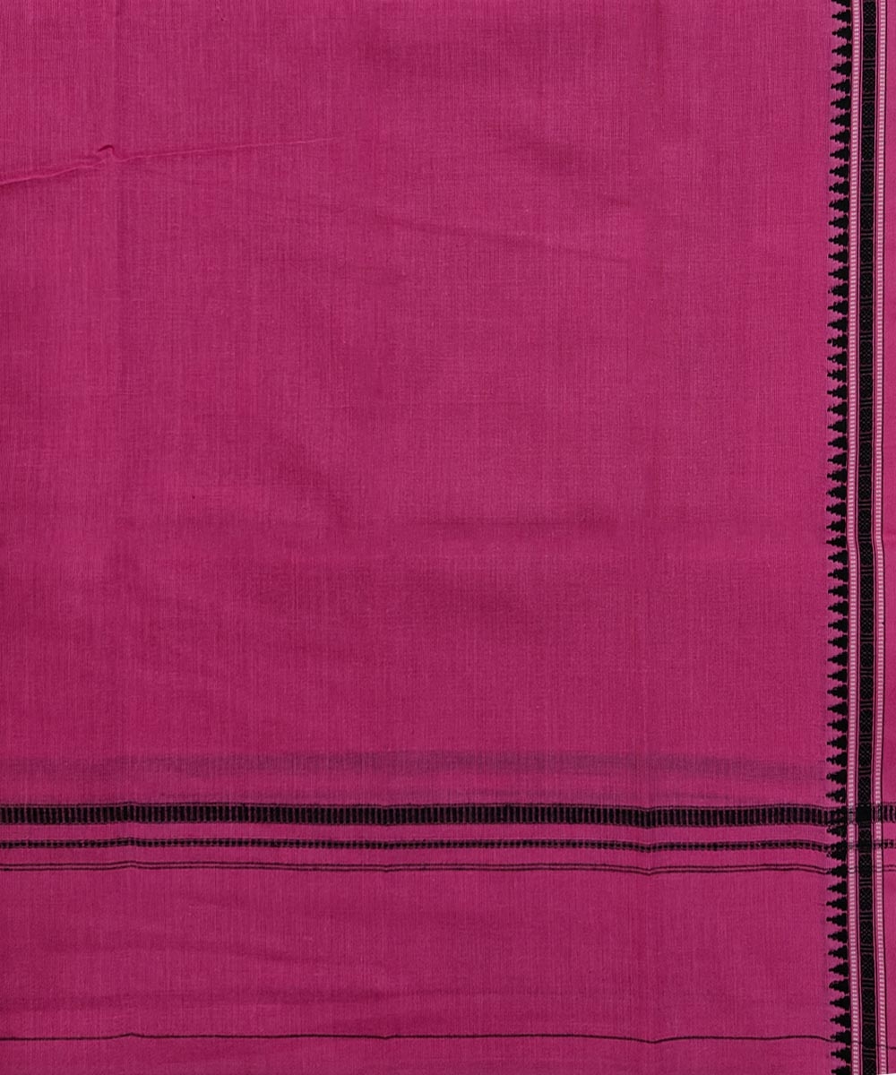 Pink Sambalpuri Handwoven Cotton Gamuchha Image 4