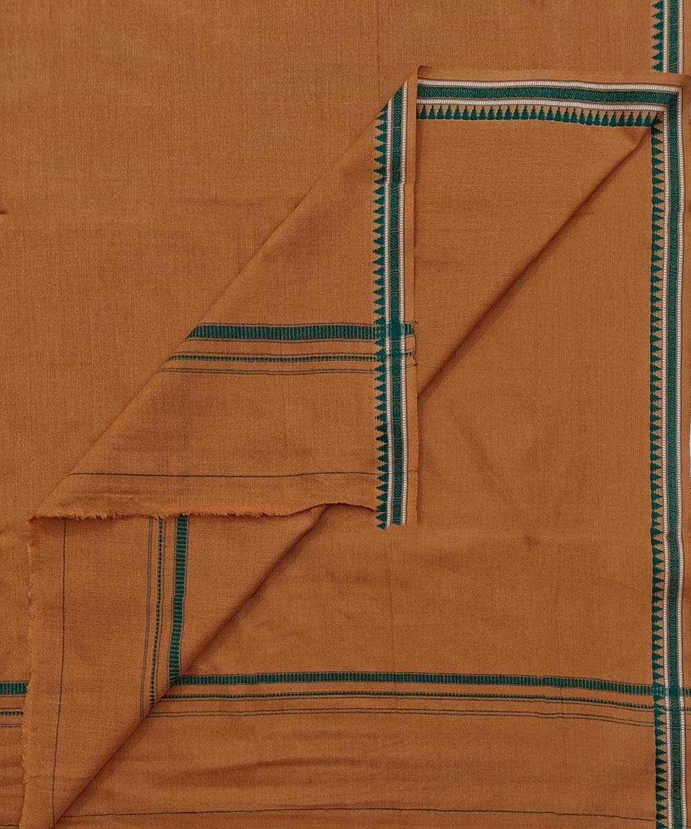 Brown Sambalpuri Handwoven Cotton Gamuchha Image 1
