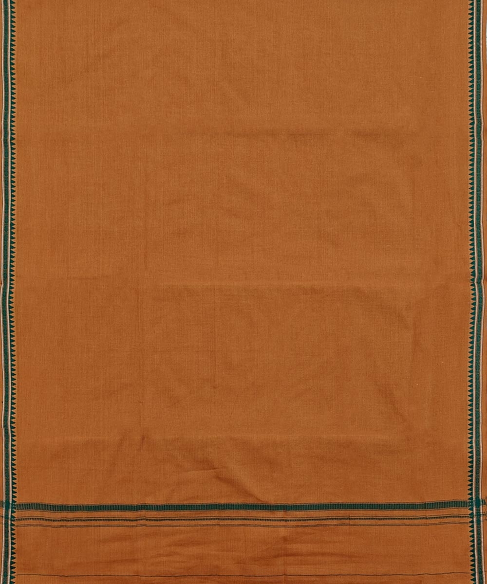 Brown Sambalpuri Handwoven Cotton Gamuchha Image 3